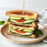 Pesto Veggie Sandwich