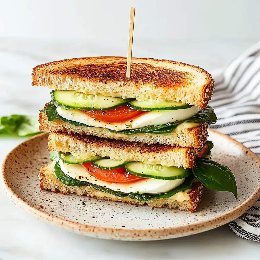 Pesto Veggie Sandwich