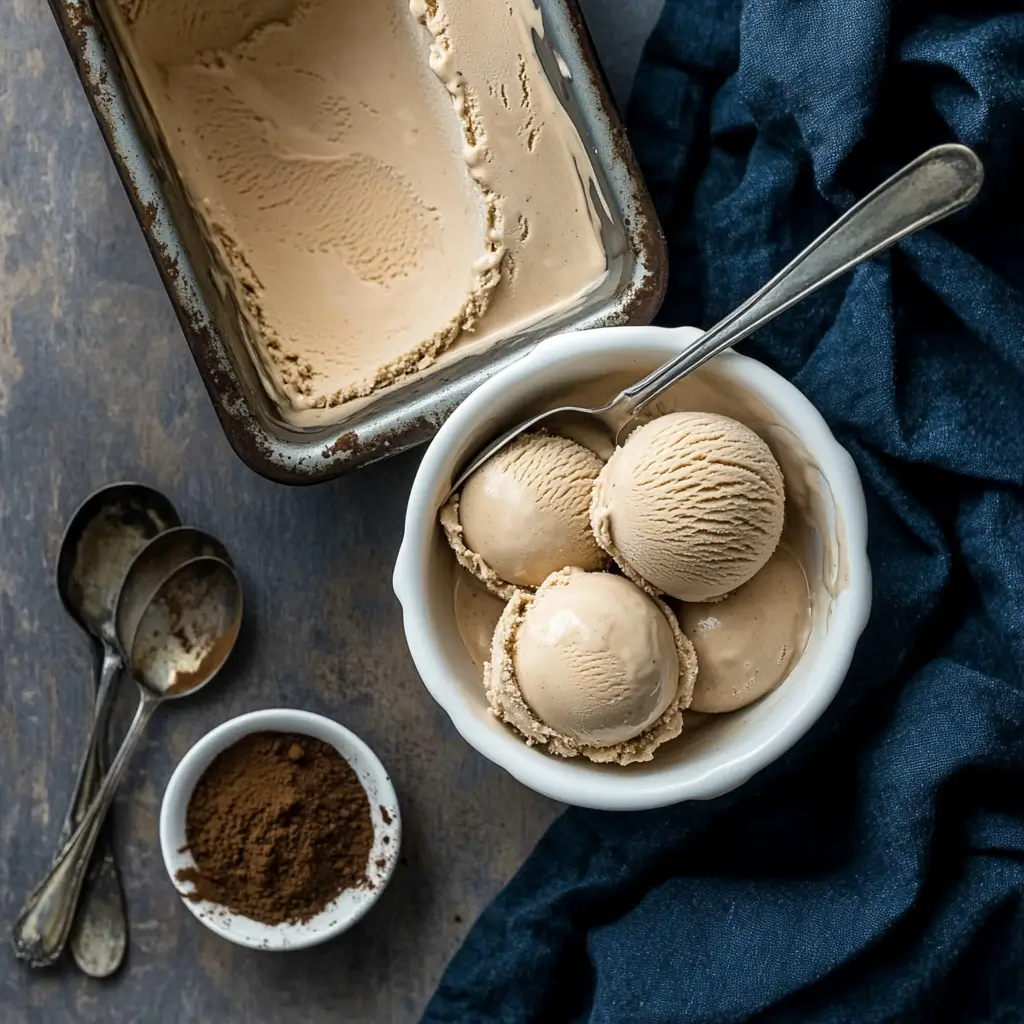 Homemade Coffee Ice Cream