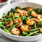 Spicy shrimp stir-fry