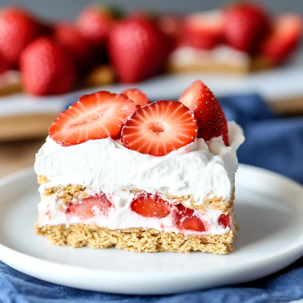 Strawberry Icebox Cake