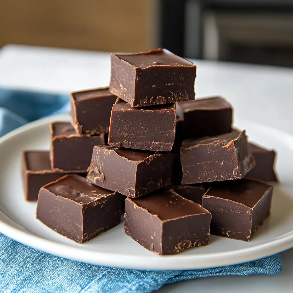 3-ingredient chocolate fudge