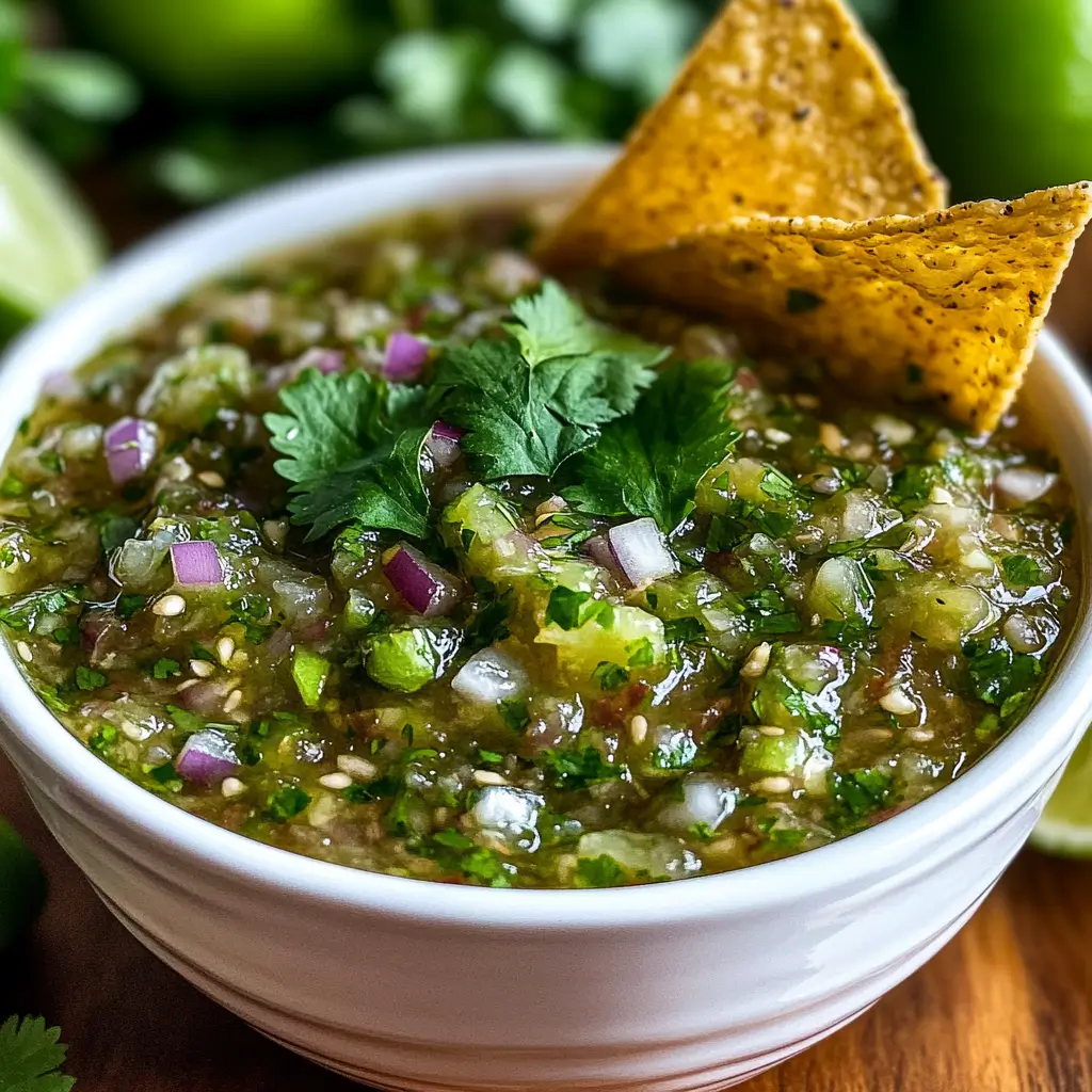 Cilantro-Lime Jalapeño Salsa