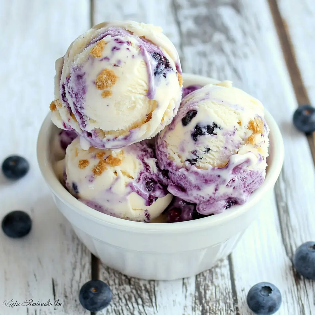 blueberry cheesecake ice cream