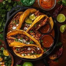 Halal Birria Tacos Recipe with Chili Paste and Consommé