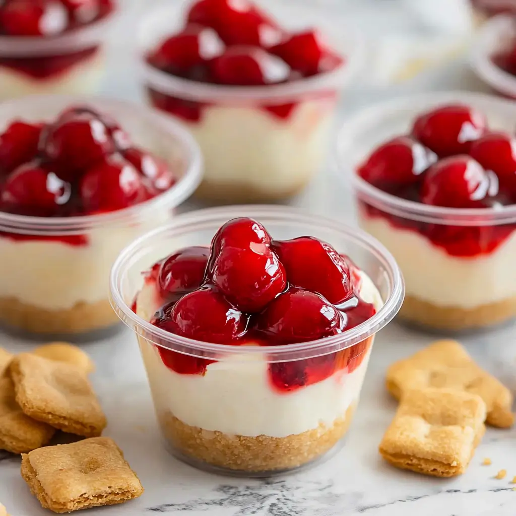 No-bake cheesecake cups