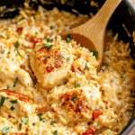 Queso chicken and rice
