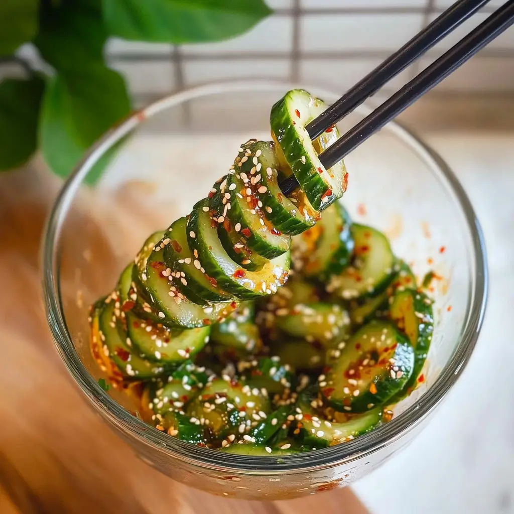 Korean cucumber salad