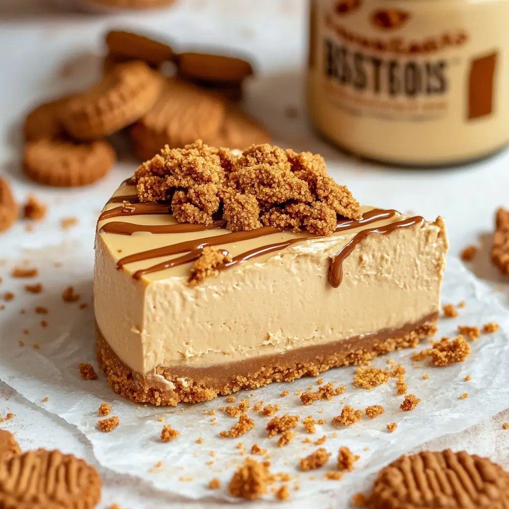 Biscoff Cookie Butter Cheesecake