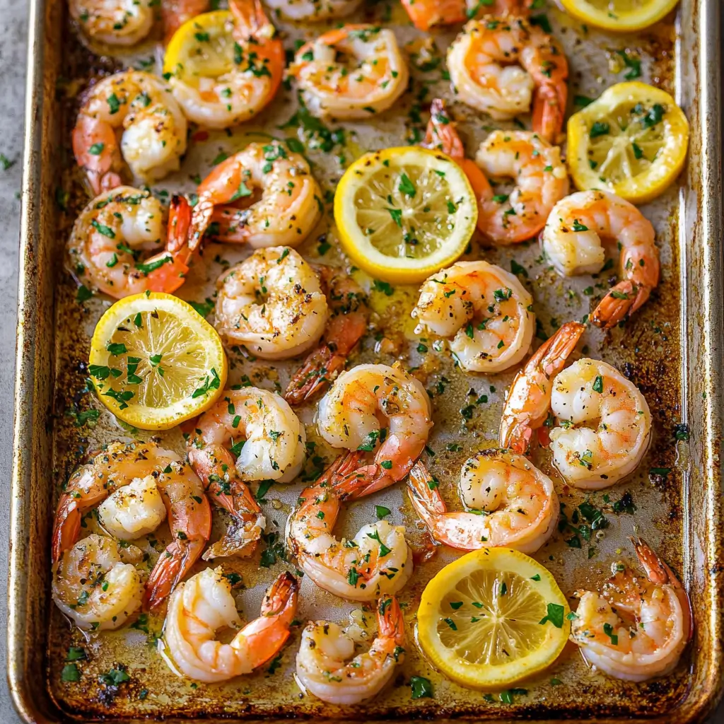 Baked Garlic Butter Shrimp