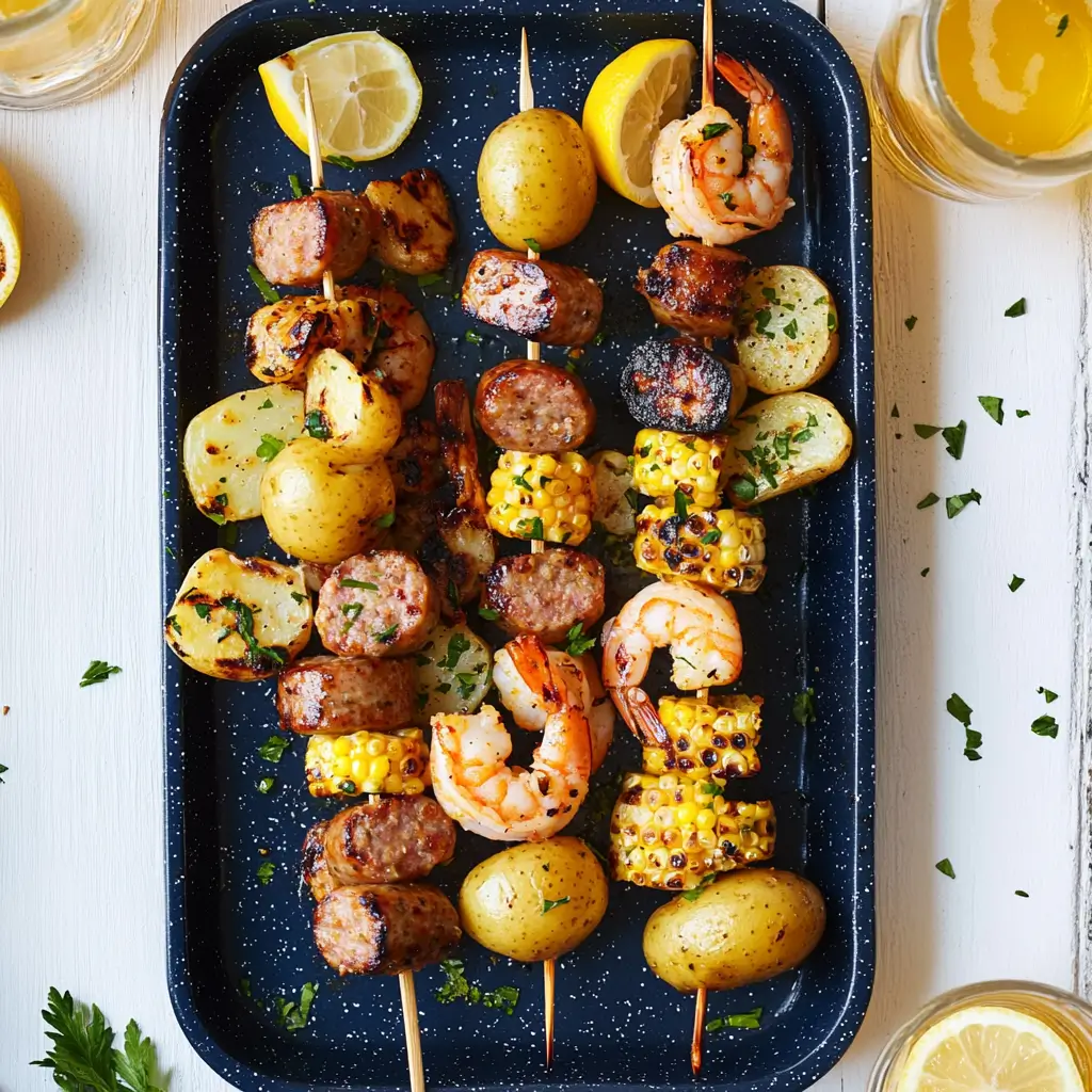 Cajun Shrimp Skewers