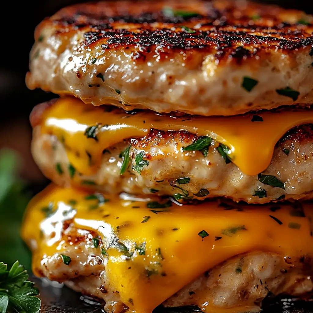 Ranch chicken burger