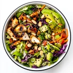 Crunchy Asian chicken salad