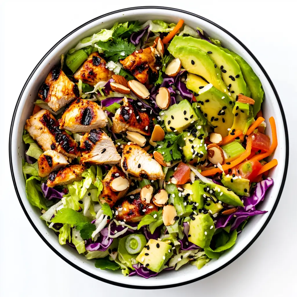 Crunchy Asian chicken salad