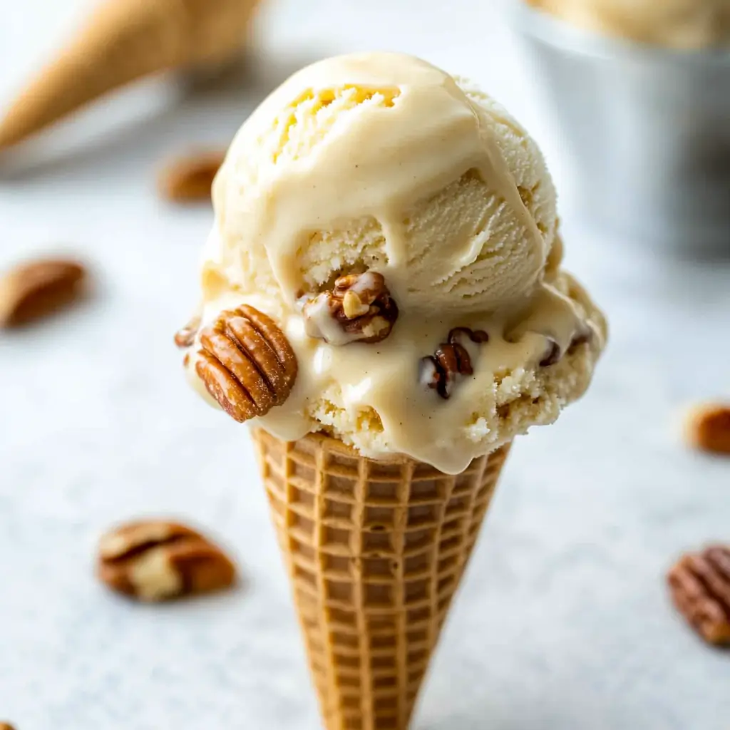 butter pecan ice cream