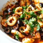 Squid with garlic