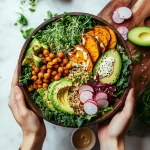 Roasted vegetable salad