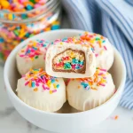 Funfetti Cheesecake Bites