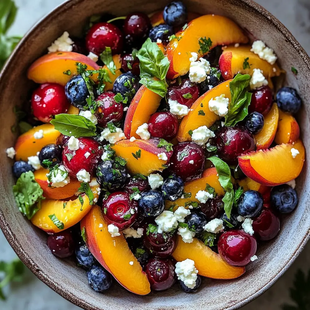 Summer Peach Salad