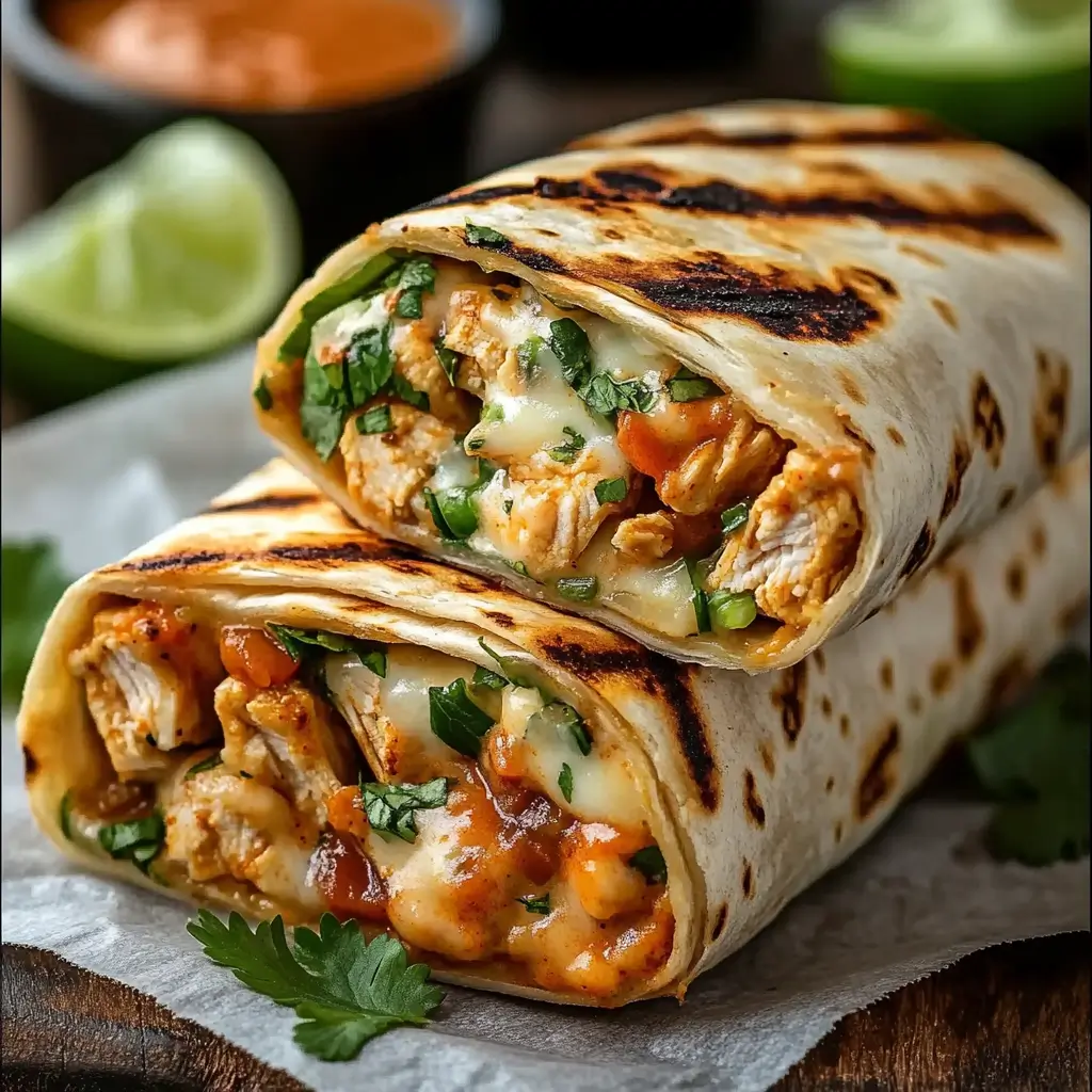 Grilled Chipotle Burritos