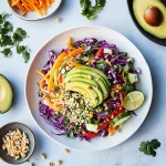 Thai avocado salad