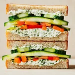 ricotta and avocado sandwich
