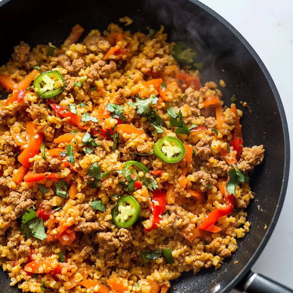 Spiced Turkey Skillet