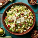 Lemon-Parmesan Brussels Slaw