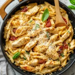 Creamy chicken pasta