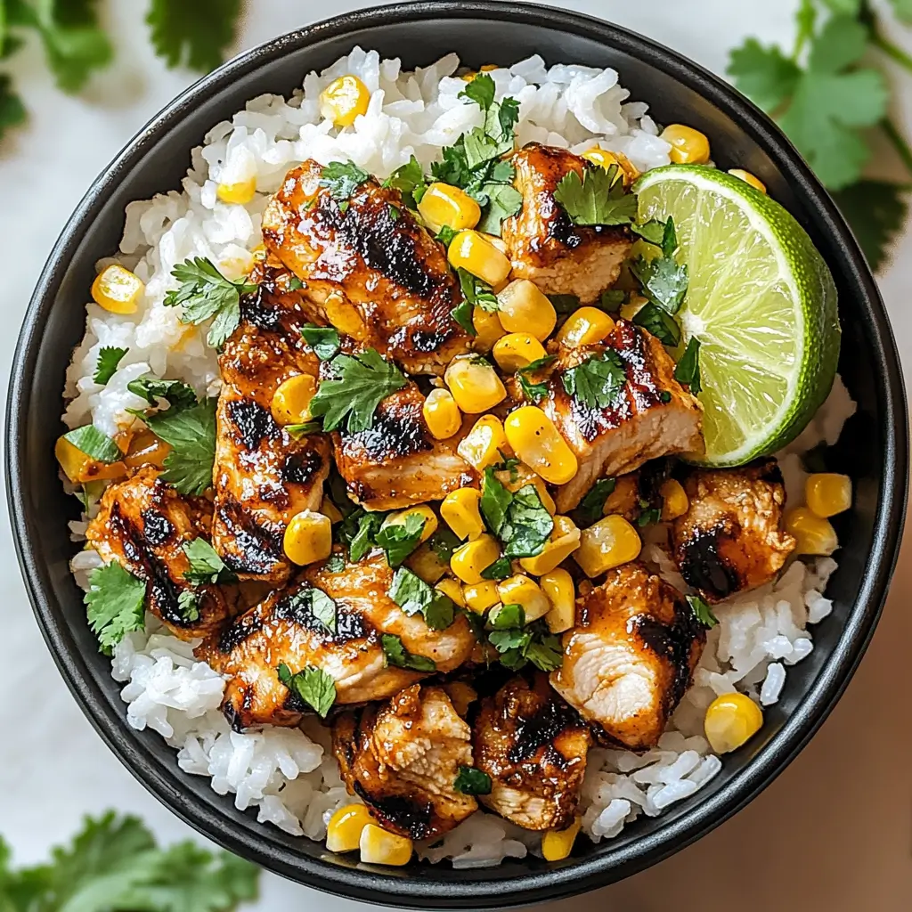 Mexican chicken bowls