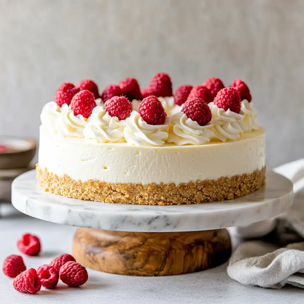 No-bake lemon cheesecake