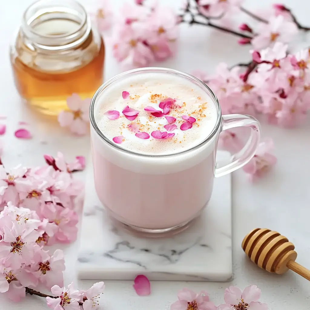 Sakura Latte Recipe