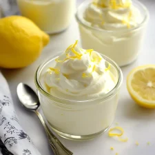 Lemon Mousse Dessert Recipe – Quick, Fluffy, No Bake Treat