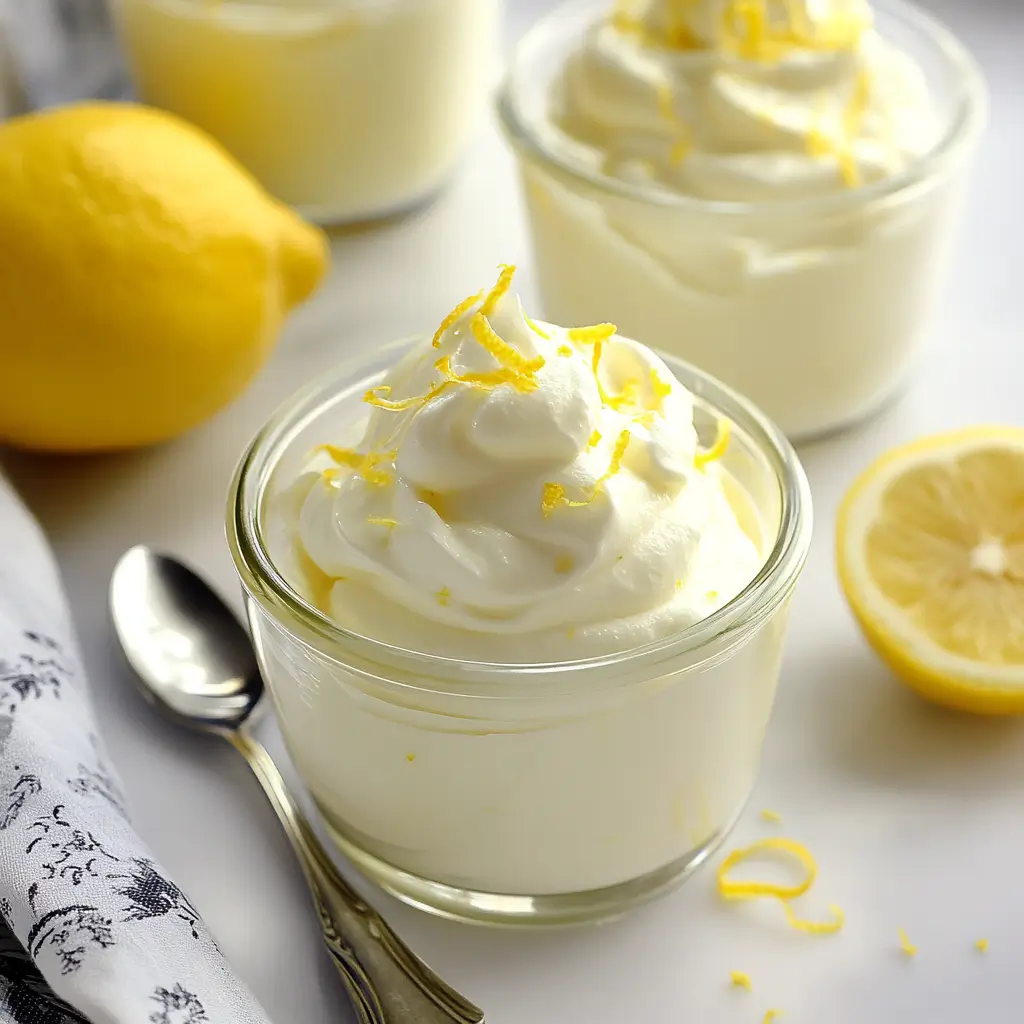 Lemon Mousse Dessert