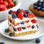 No-bake berry cake