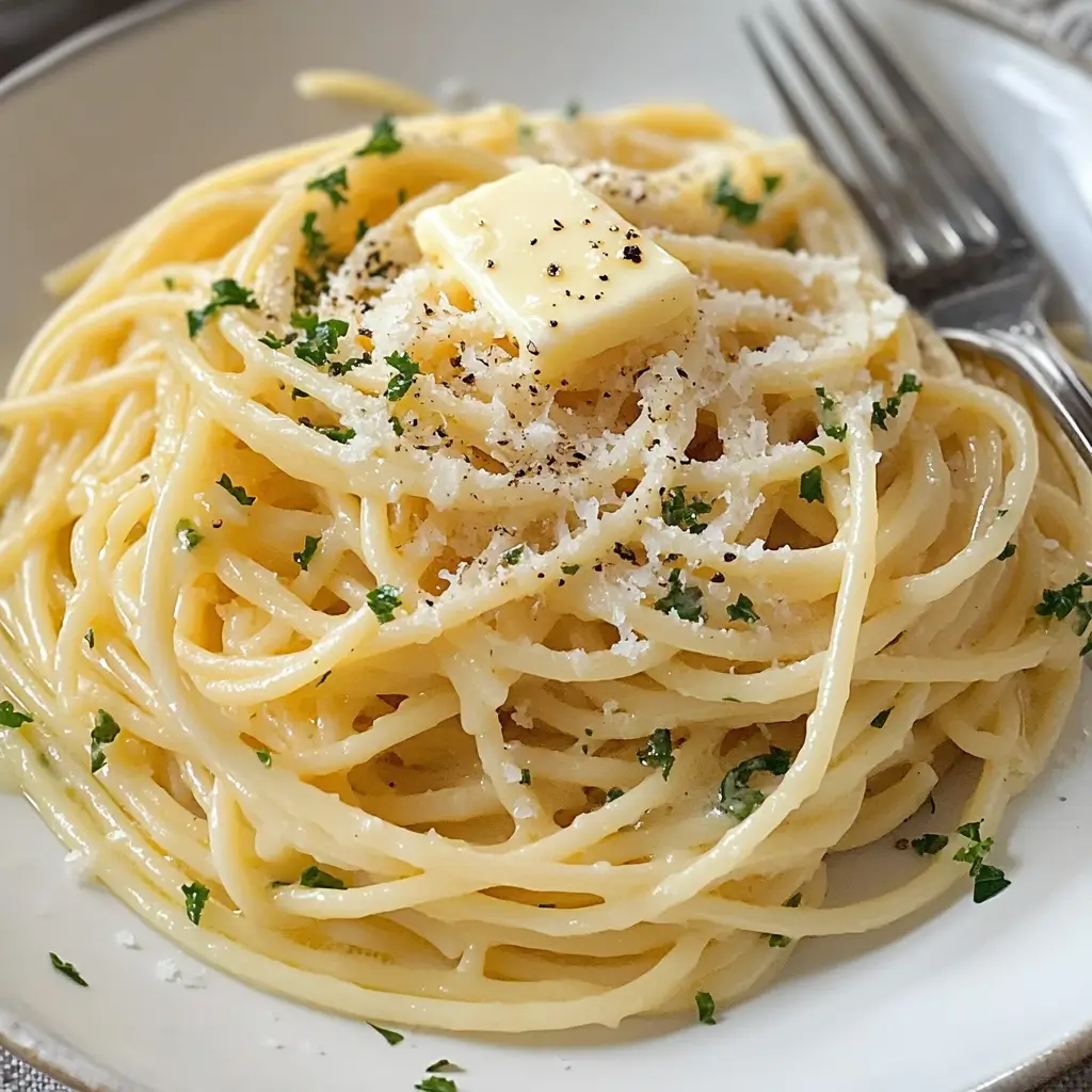 Garlic Butter Parmesan Pasta