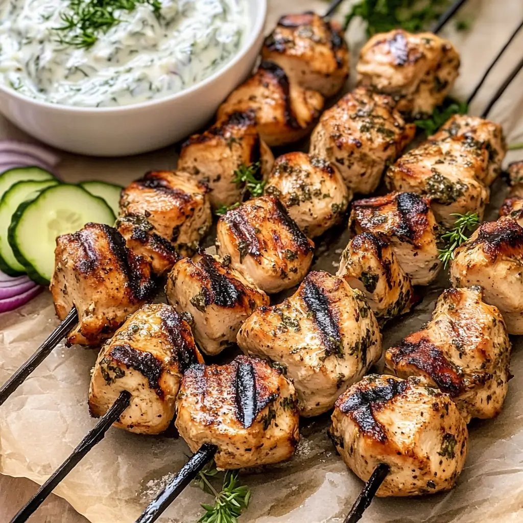Chicken Souvlaki Recipe