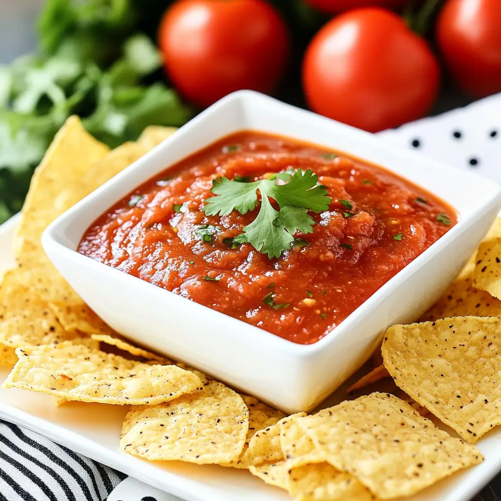 Easy Homemade salsa