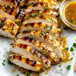 Grilled honey mustard chicken