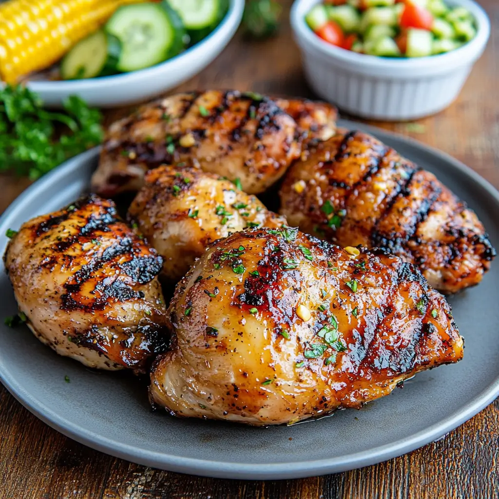Grilled marinated chicken