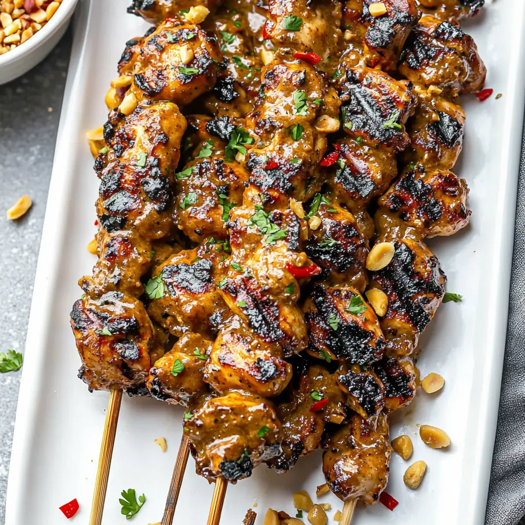 Thai chicken satay