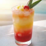 Tropical Sunset Mocktail
