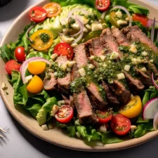 Flank Steak & Avocado Chimichurri Salad: An Incredible Ultimate Recipe