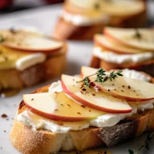 Brie and Apple Crostini: An Incredible Ultimate Recipe for 5 Amazing Flavors