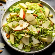 Shaved Brussels and Pear Salad with Manchego: An Incredible Ultimate Recipe