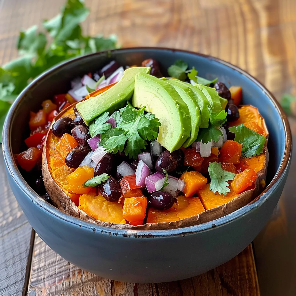 Baked Sweet Potato and Black Bean Bowl: The Ultimate Amazing Recipe ...