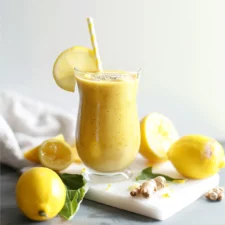 Fresh Lemon Ginger Detoxifying Smoothie: An Incredible Ultimate Recipe