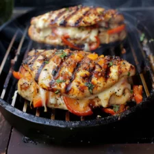 Grilled Chicken Stuffed with Cheese and Peppers: An Incredible Ultimate Recipe