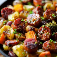 Honey Garlic Kielbasa & Veggies: The Incredible 7-Step Recipe