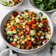 Cucumber Chickpea Salad: An Amazing Ultimate Recipe